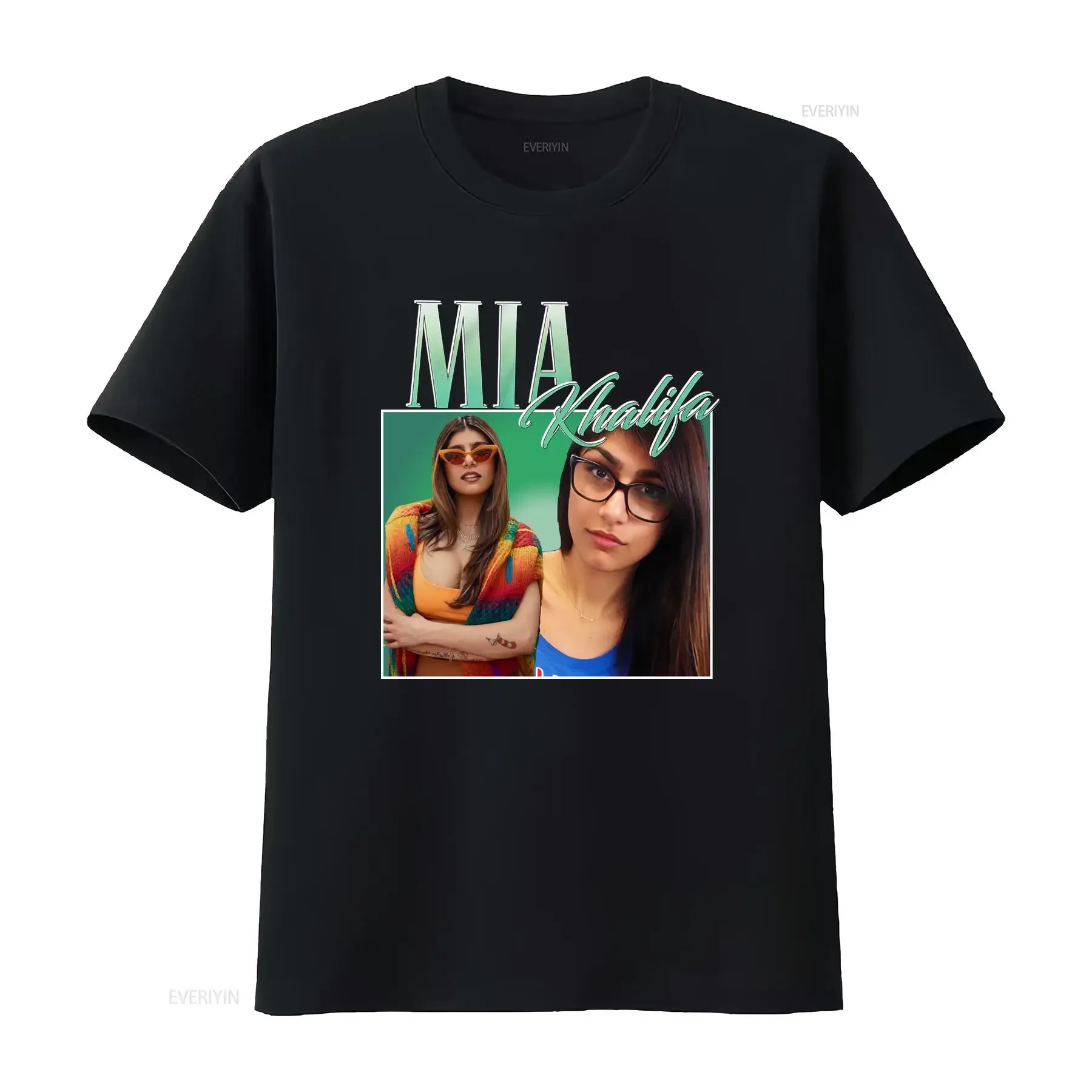 Mia Khalifa Appreciation Throwback Homage T Shirt for Stag Hen Do Funny Adult Design vintage Washed designer clothes Slightly
