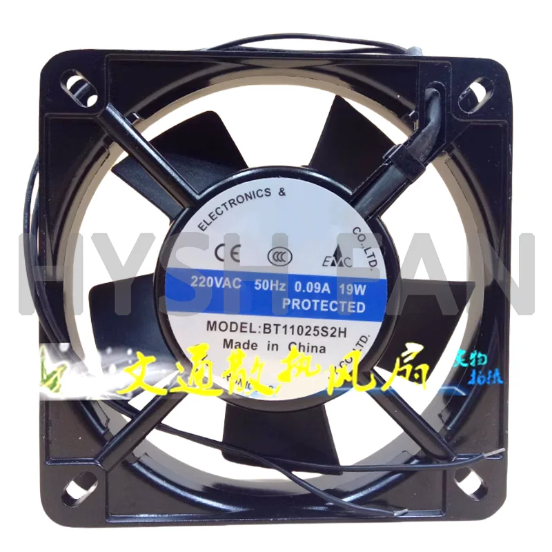 

New BT11025S2H AC220V 0.09A 19W Cooling Fan BT11025B2H