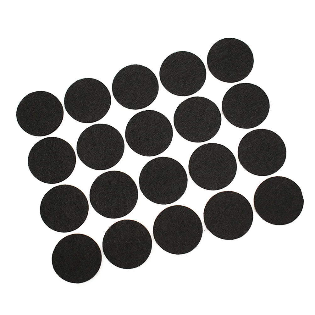 100 Pcs Round Sofa Protector Furniture Pads for Hardwood Floors Protective Mats