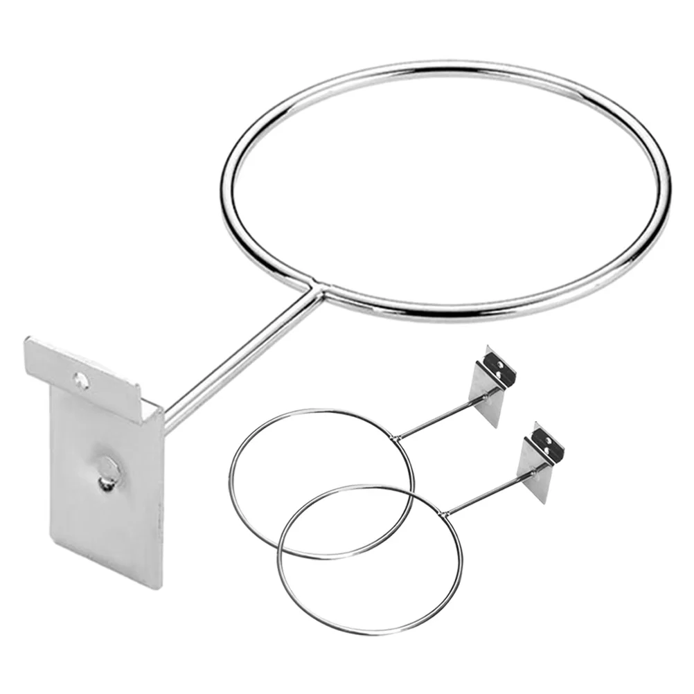 

3pcs Plate Rack Basketball Holder Volleyball Iron Storage Shelves Sports Wall Mounted Safe Sturdy Longtime Use