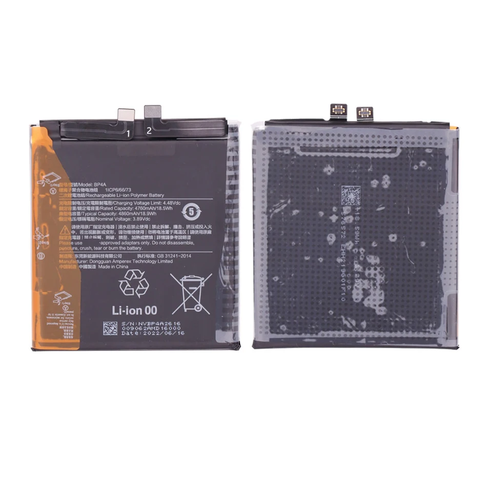 Batería de repuesto nueva 2026 BP4A 4860mAh para Xiaomi MI 12S Ultra 12SUltra + herramientas 5