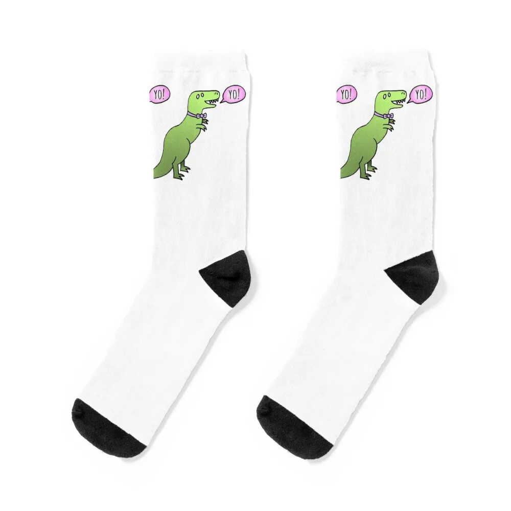 

Yo Dino Socks sheer FASHION anti-slip Woman Socks Men's