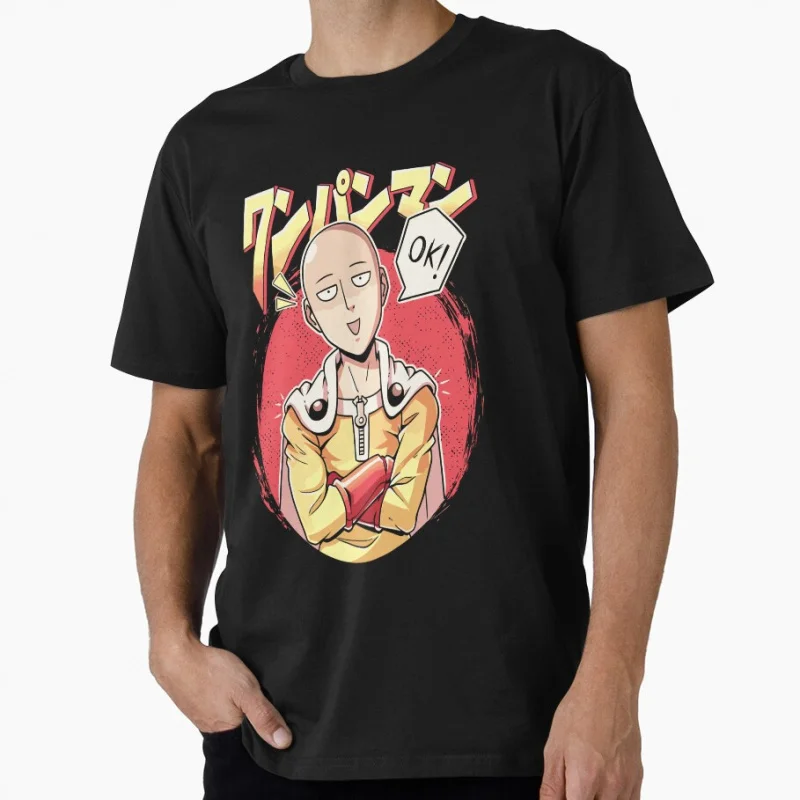 

Hero Parody One Punch Man Saitama Gift t shirt Anime lover OPM Manga Graphic Tee Y2K clothes Large size Tops cartoon print shirt