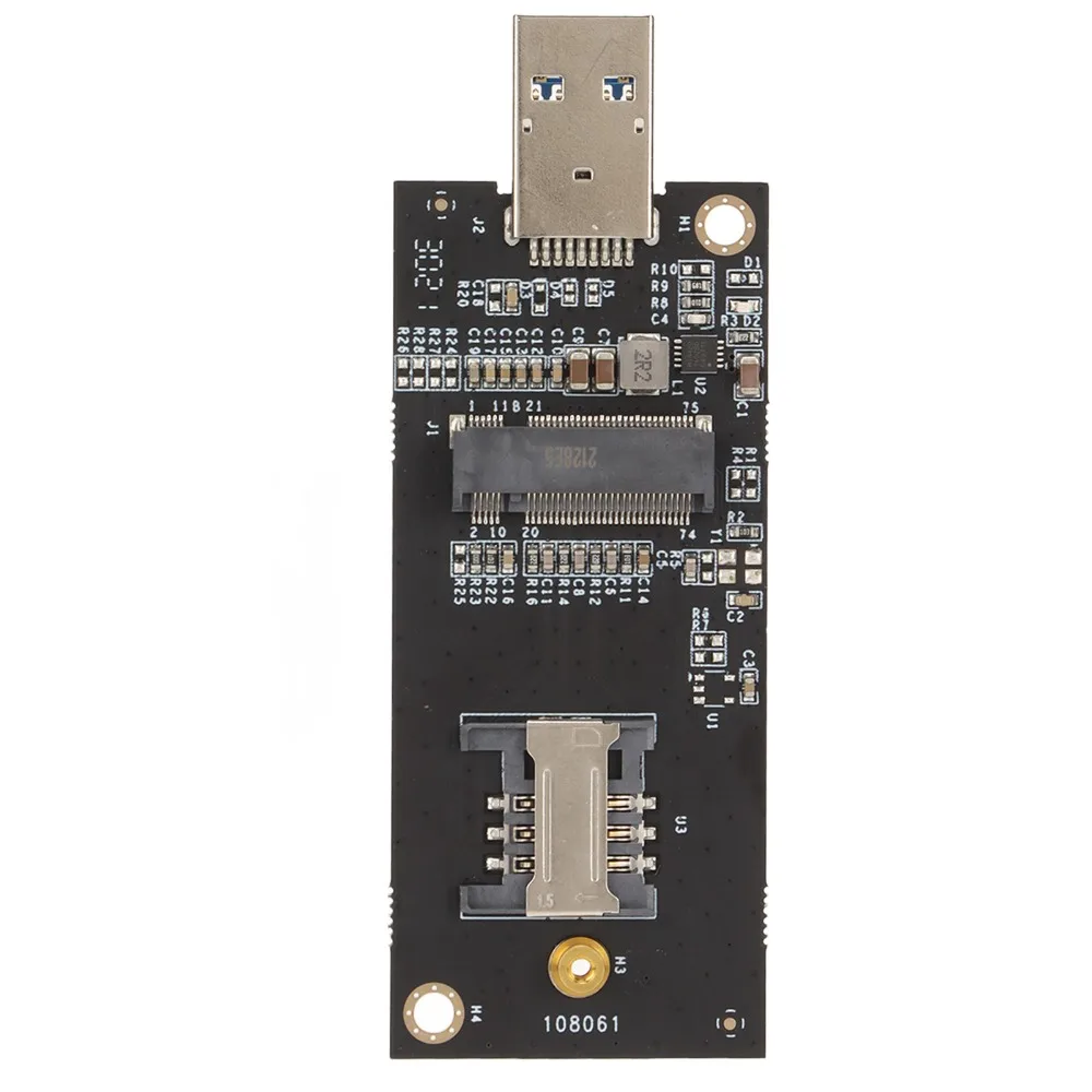 Plug and Play NGFF to USB 3.0 Adapter Stability Design SIM Card Slot M.2 to USB Adapter M.2 USB Adapter for 3G/4G/5G LTE