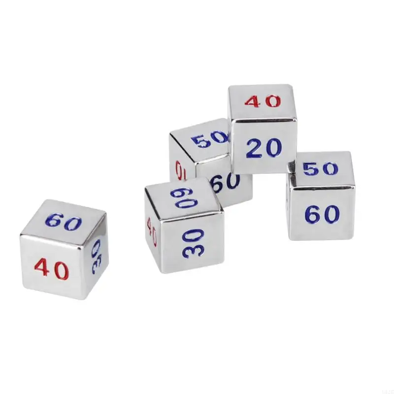 

U1JC 5pcs 6 -болевые кости 13 -мм цифровые номера кубики для детских игрушек/игр