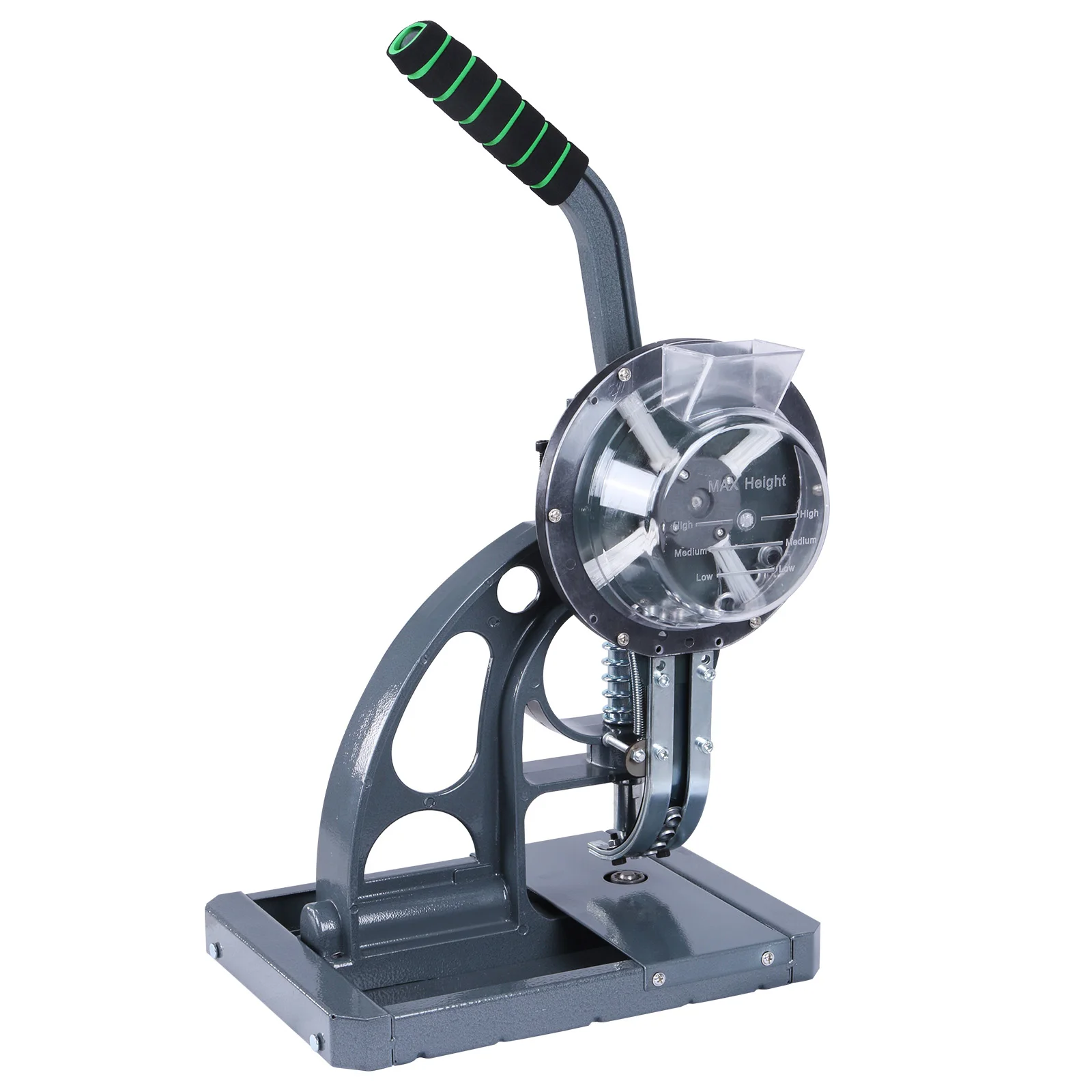 

Semi-Automatic Eyelet Grommet Machine with 5000Pcs Metal Eyelets Eyelet Punch Tool 10mm for Fabric Leather Banners DIY Projects