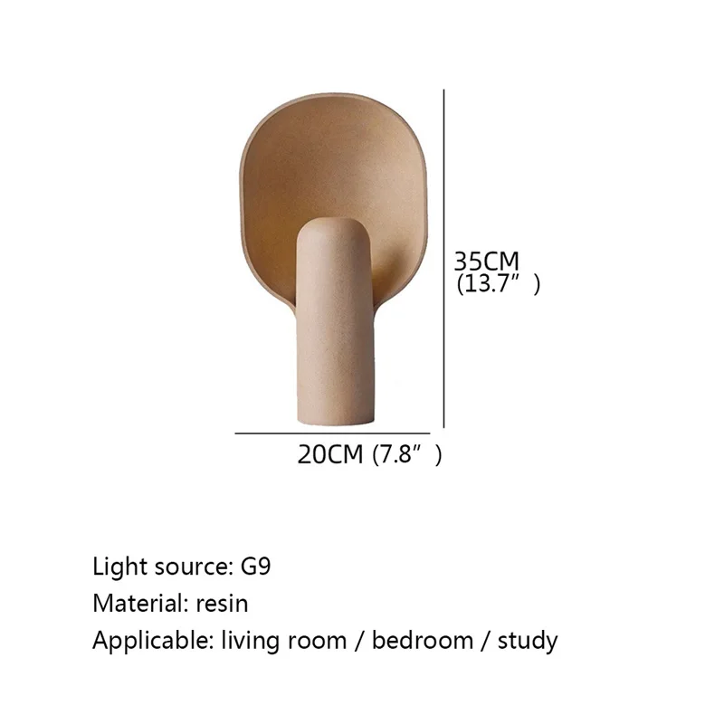 APRIL Nordic Creative Table Lamp Spoon Shape Modern Desk Lighting for Home Living Room Decoration