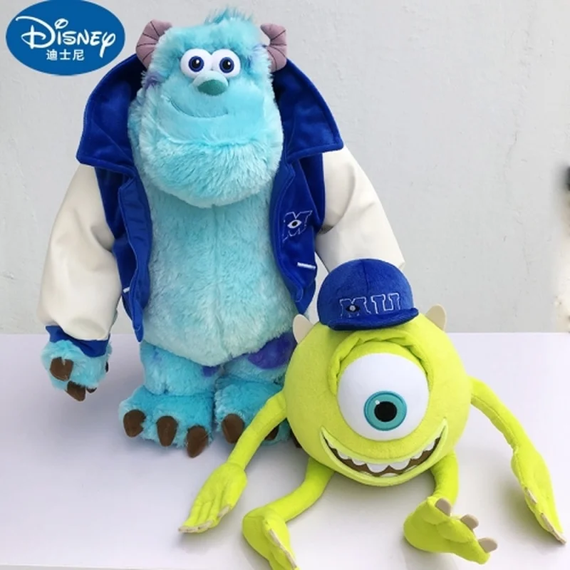 Disney Monsters University Plush Toys James P. Sullivan Peluche Mike Wazowski Doll Monsters Inc.stuffed Toys For  Christmas Gift