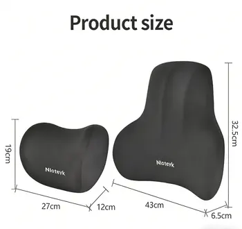 Ergonomic Car Neck Pillow with Back Support 6