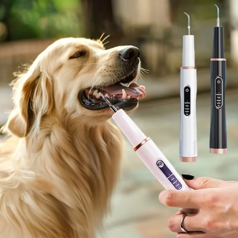 

New Ultrasonic Scaler Plaque & Calculus Remover Tooth Kit Whitening Ultrasonic Toothbrush for Dog