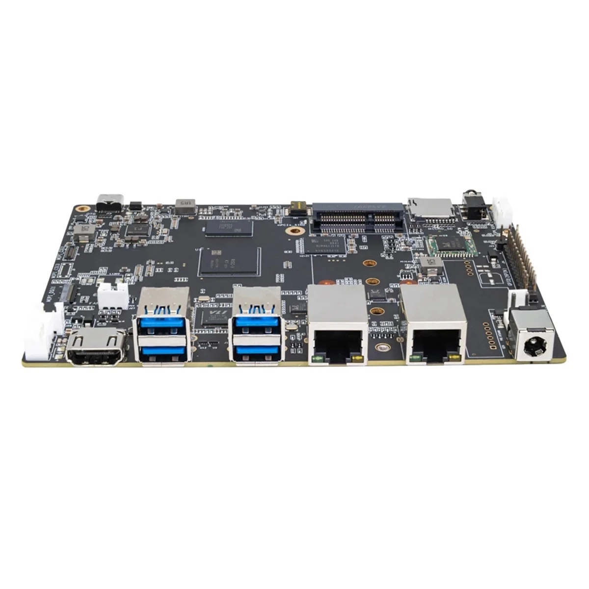 Pour Bananapi-Carte de développement F3 SpacemiT K1 8Core Puce RISC-V 2G LPDDR4 8G EMMC 2.4G/5G WiFi BT 4.2 Carte mère