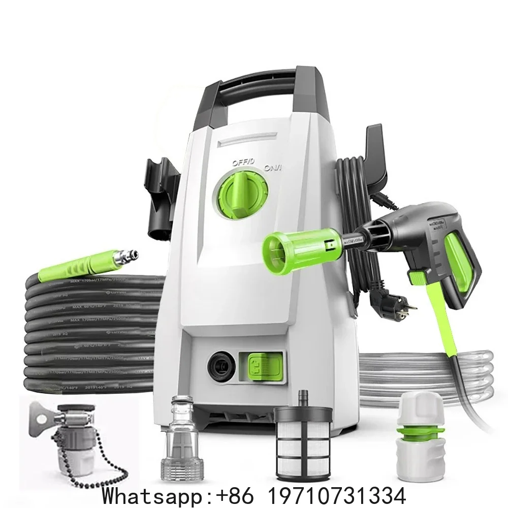 Washing Machine High Portable Pressure Cleaner Jet Washer High Pressure Car Wash Pressure Washing Gun Foam Generator 220V