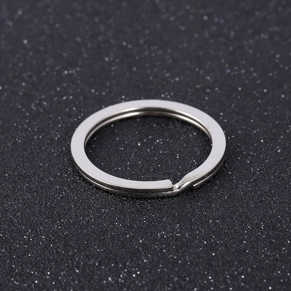 10PCS 30mm Metal Round Split Durable Keyring Keychain accessories Circle Key Ring