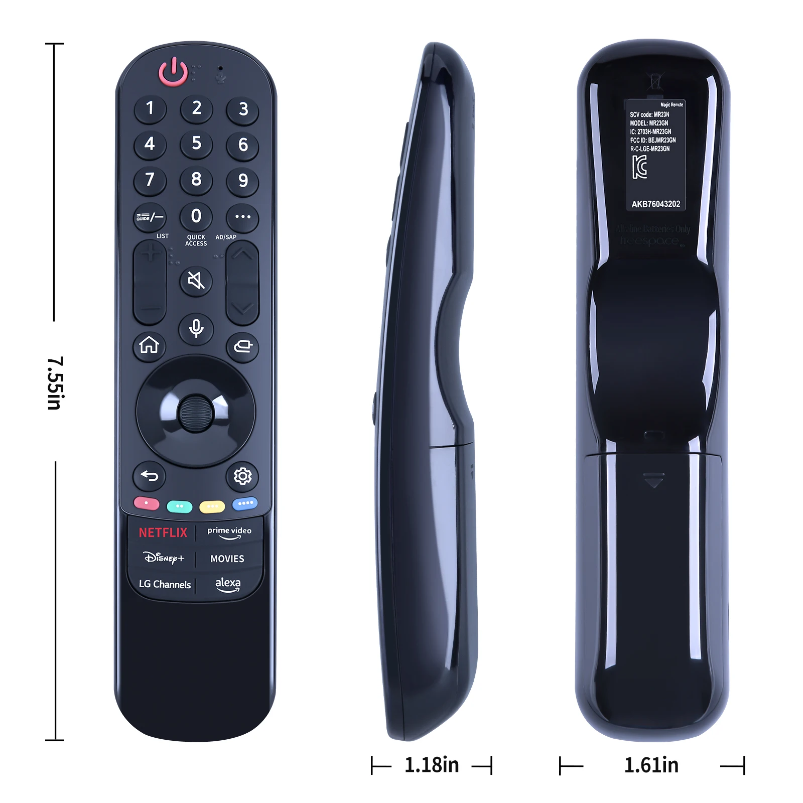 Voice Remote control akb76043112 akb76043202 MR23GA MR23GC MR23GN for smart tv