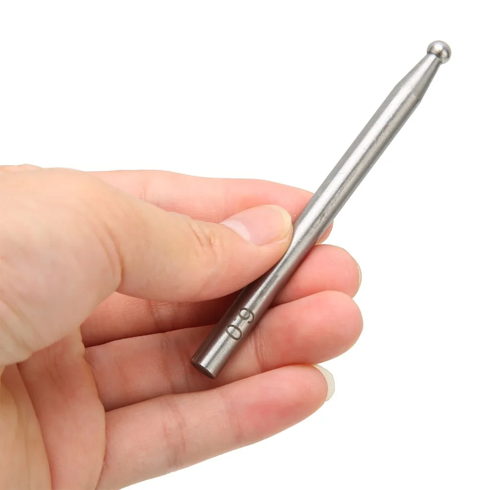 Precision Silver Dapping Punch Alloy Steel 6mm Doming Punch Jewelry Dapping Punch Jewelry Making