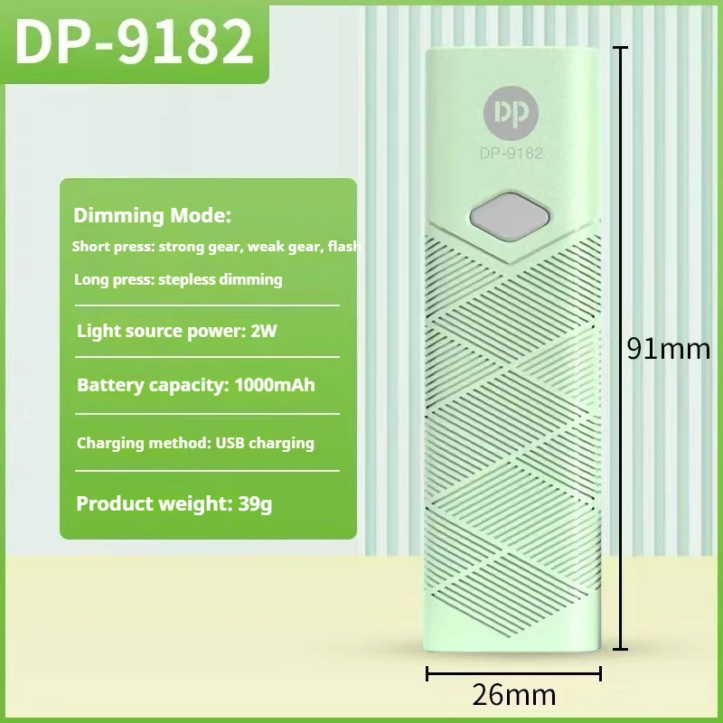 2pcs Mini Flashlight Type-C Rechargeable led flashlight Edc Torch Light Outdoor Self Defense Rechargeable lamp for fishing