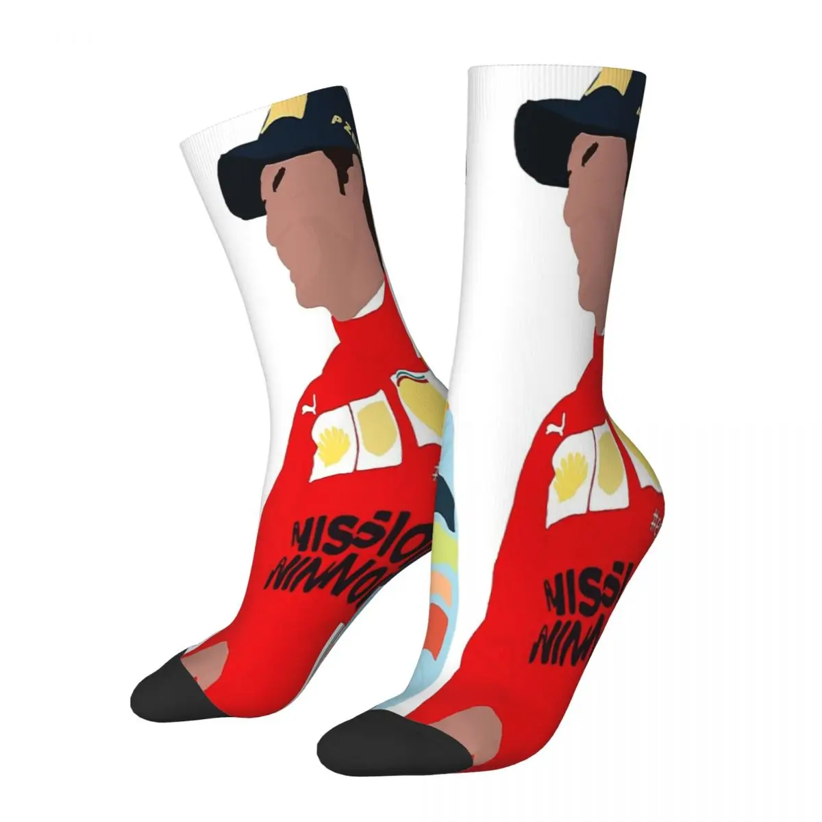 Carlando After The Monaco GP F1 Formula 1 Socks Male Mens Women Winter Stockings Hip Hop