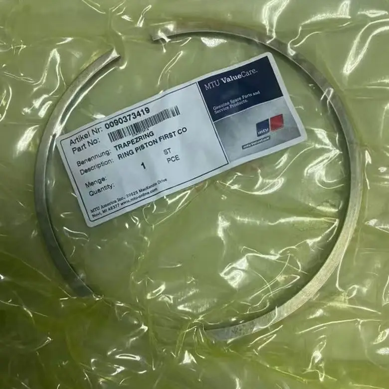 

In Stock Original Mtu 396 Engine Spare Parts 0090373419 0120372918 Oil Control Ring for Construction Works