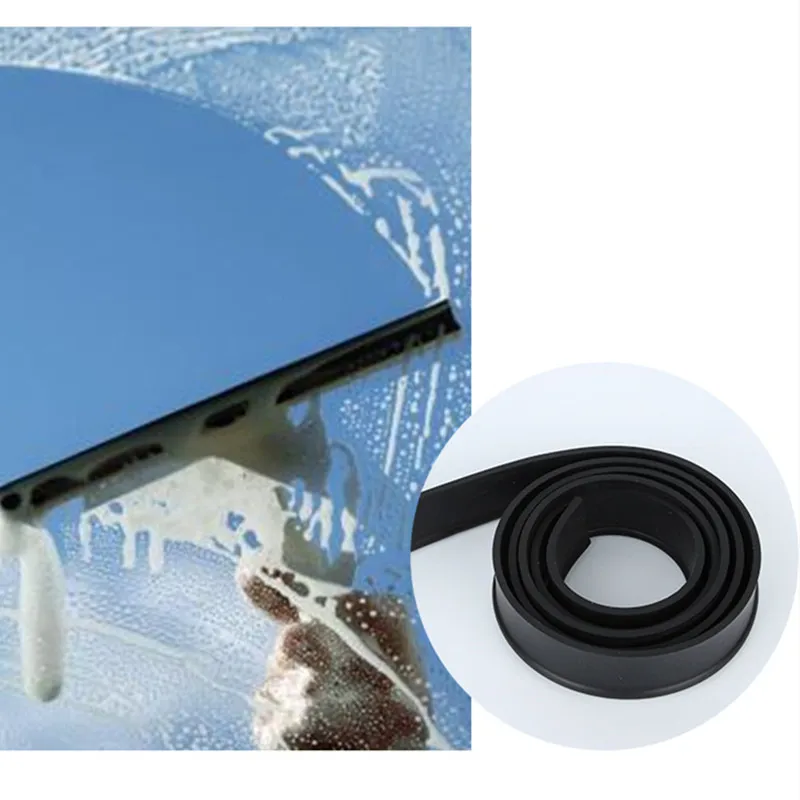 White Black Blue Rubber Wiper Glass Tools Glass Scraper Water Rubber Article 106 cm Long Squeegee HouseHold Tools