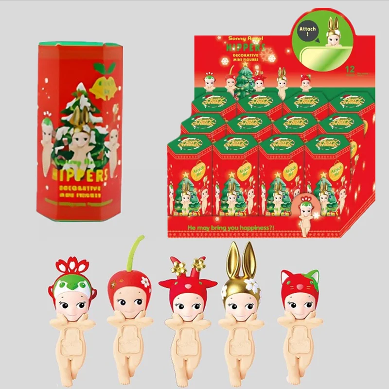 Sunnys Angels عيد الميلاد العد التنازلي التقويم صندوق أعمى شخصيات أنيمي الكرتون لطيف لعب الأطفال عيد الميلاد هدية عيد ميلاد #1