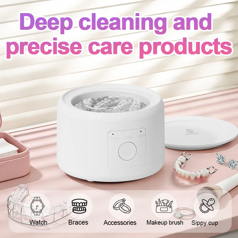 USB الكهربائية بالموجات فوق الصوتية العناية بالأسنان الأنظف متعدد الوظائف طقم أسنان الأقواس التجنيب صندوق التنظيف قرص منتشر
