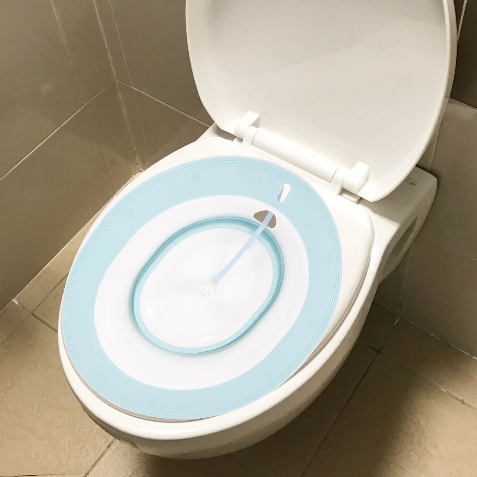 

Women Postpartum Care Plastic Sitz Bath Basin Toilet Rinser Thickened Durable Household Sitz Bath for Pregnant Elderly