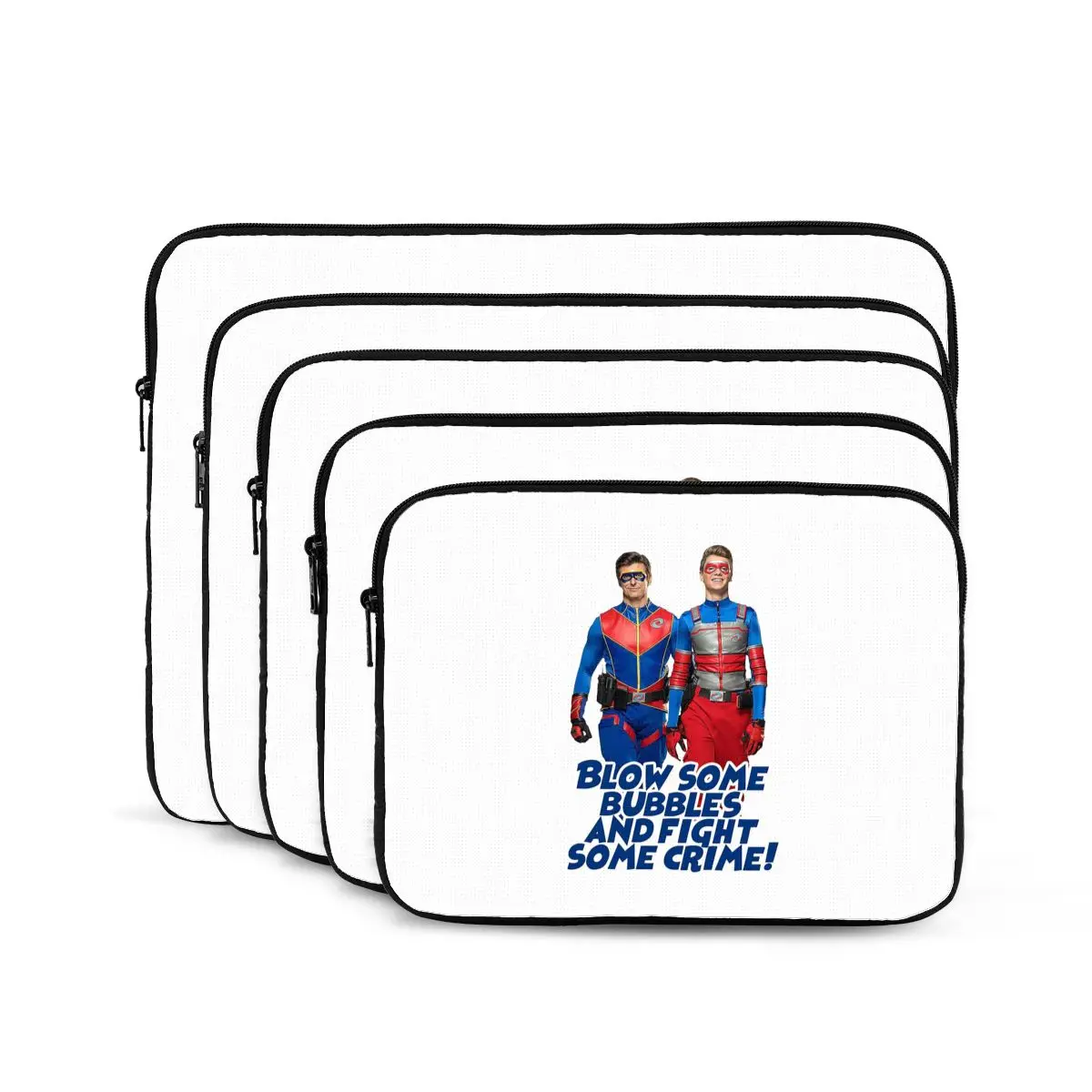 Blow Some Bubbles And Fight Some Crime Henry Danger Notebook Laptop Bag Notebook Sleeve Cover Bag Tablet Shockproof Case Bag