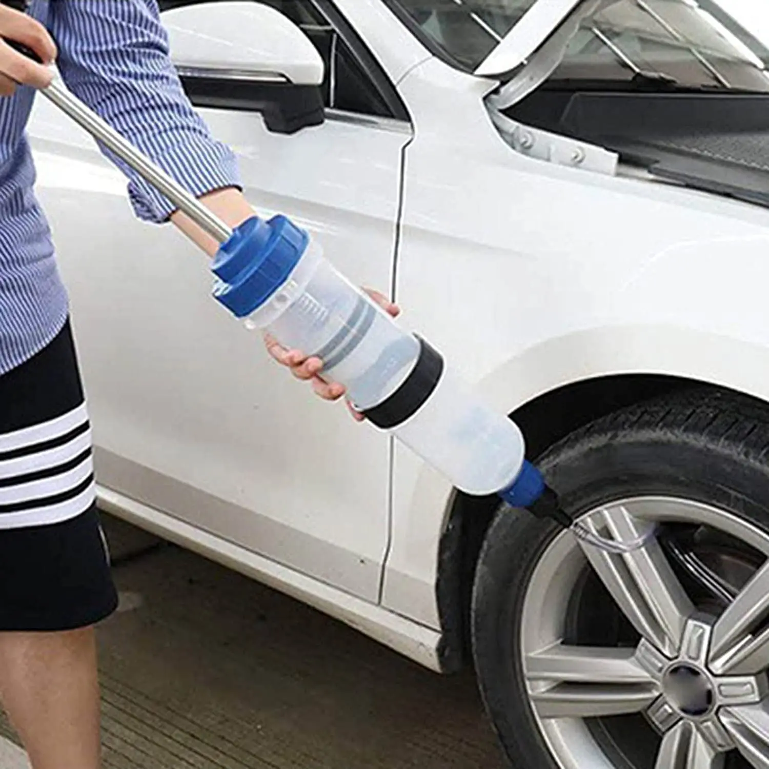 200/500/1500ML Car Oil Fluid Extractor Filling Syringe Bottle Transfer Fuel Extraction Liquid Oil Auto Manual Brake Oil Pump