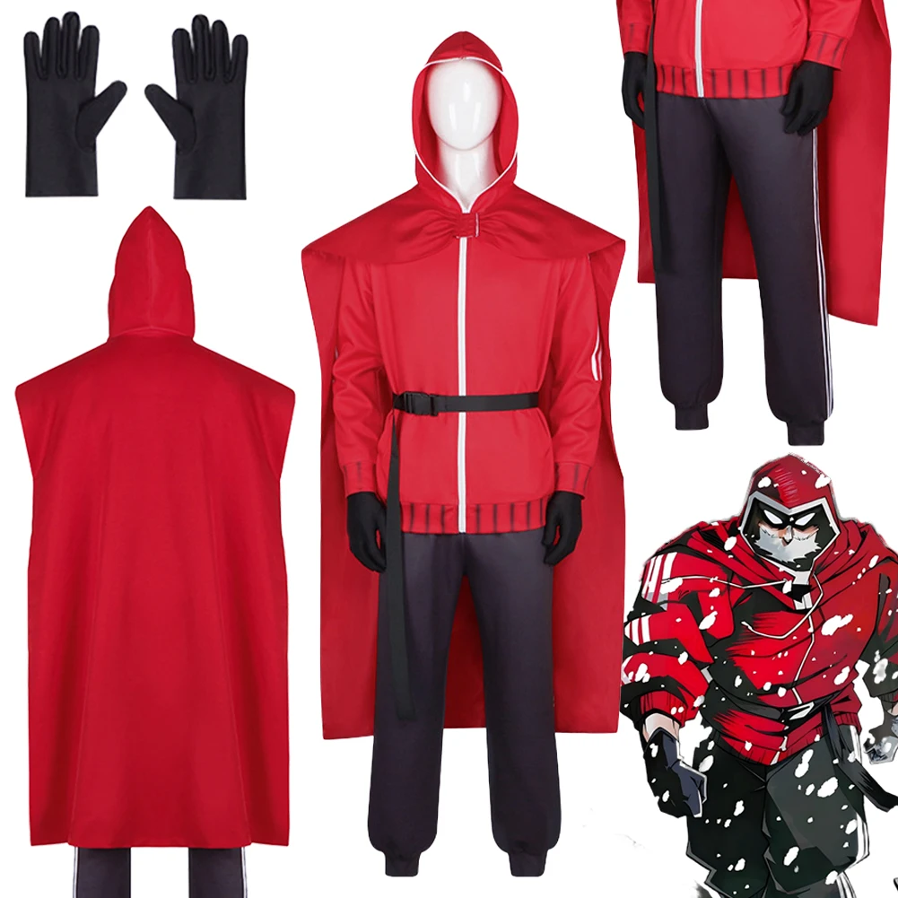 

Fancy Dress Red Sanda Santa Claus Cosplay For Men Clothing Anime Costume Adult Man Roleplay Fantasia Party Outfits