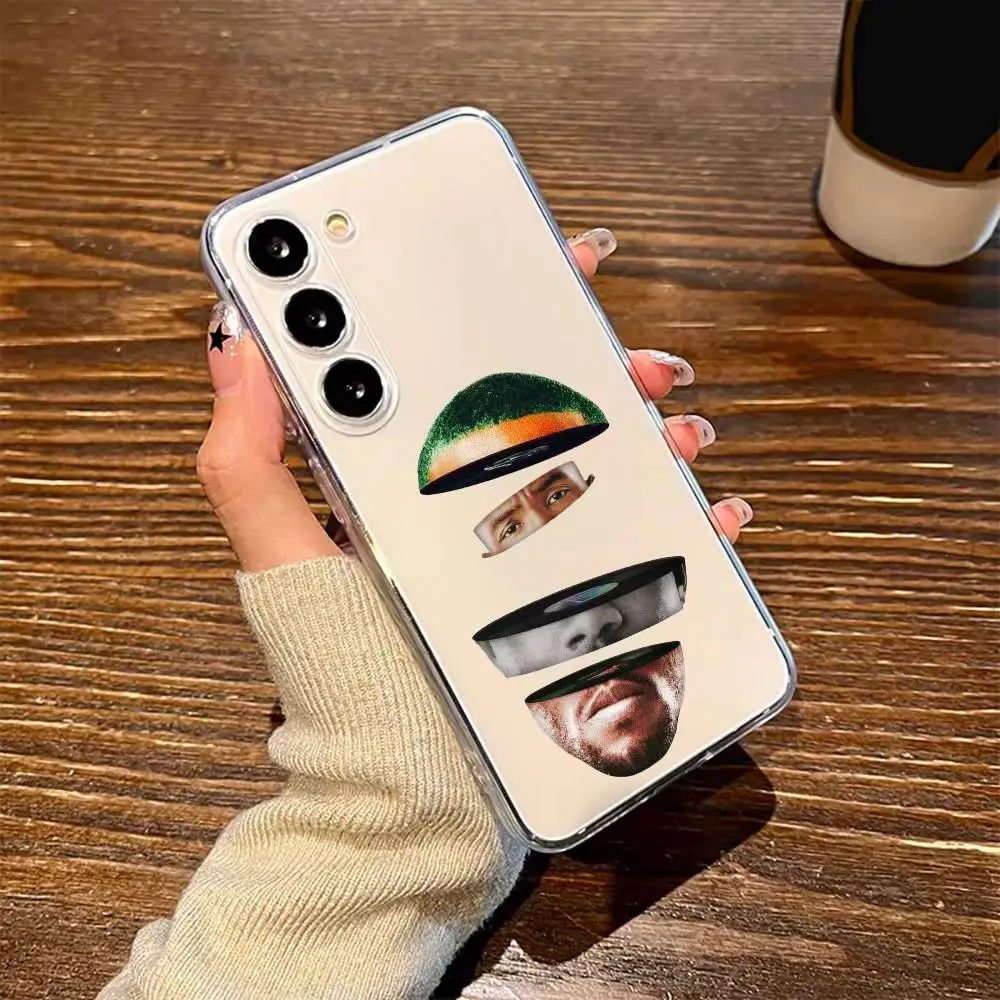 

Frank O-OceanS S-Singer Phone Case For Samsung A10 A12 A31 A40 A70 Transparent Cover