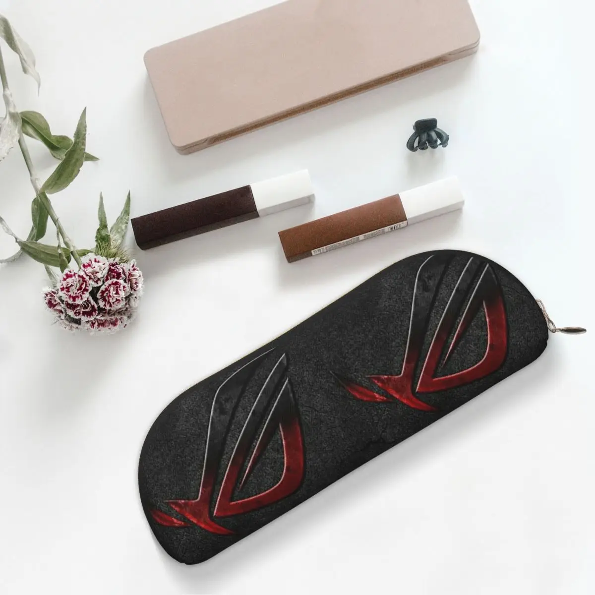 Пенал Asus Rog, держатель для ручек, канцелярские принадлежности, большая вместительная коробка для ручек, сумка-карандаш для подарков Studen