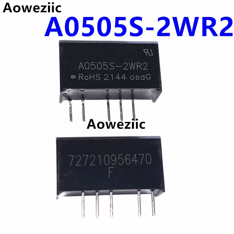 A0505S-2WR2 isolated power module 5V to+/- 5V double output with isolated DC-DC non stabilized voltage 2W