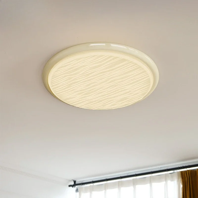 Cream wind bedroom light master bedroom t modern simple eye protection study  ceiling