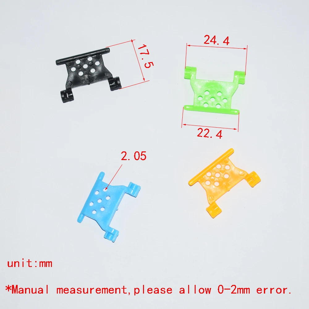 10/100pcs tank track soft plastic toy Door and window hinge/model material/rc car robot DIY toy technology model parts/baby toys