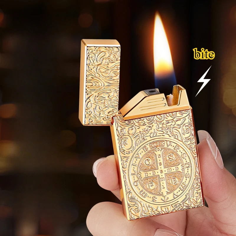 

Langsheng Voice Control Lighter with Cutting-Edge Technology High-Quality Embossed Body New Model Cigarette accessories