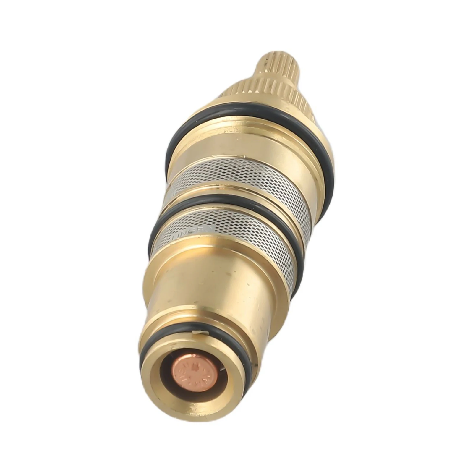 

Термостатический картридж для дома, 1 шт., простые в установке золотые детали, аксессуары для контроля температуры, латунь, новинка, высокое качество