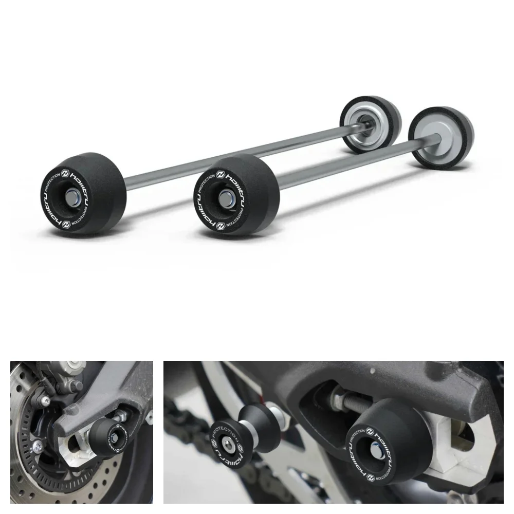 

For Triumph Tiger 850 Sport / Tiger 900 GT Rally Pro 2020-2024 Front Rear Axle Fork Sliders Motorcycle Frame Crash Protector