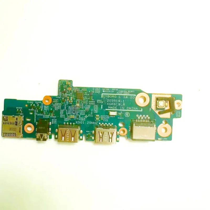 C  FOR 0F78FC Dell Latitude 3420 USB Board Audio Board LAN Board Power Button Board
