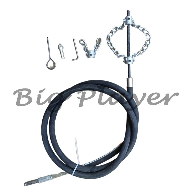 New type of hotel electric drill chain dredger pipe spring chain drill bit dredger rotor hinge dredger image 5