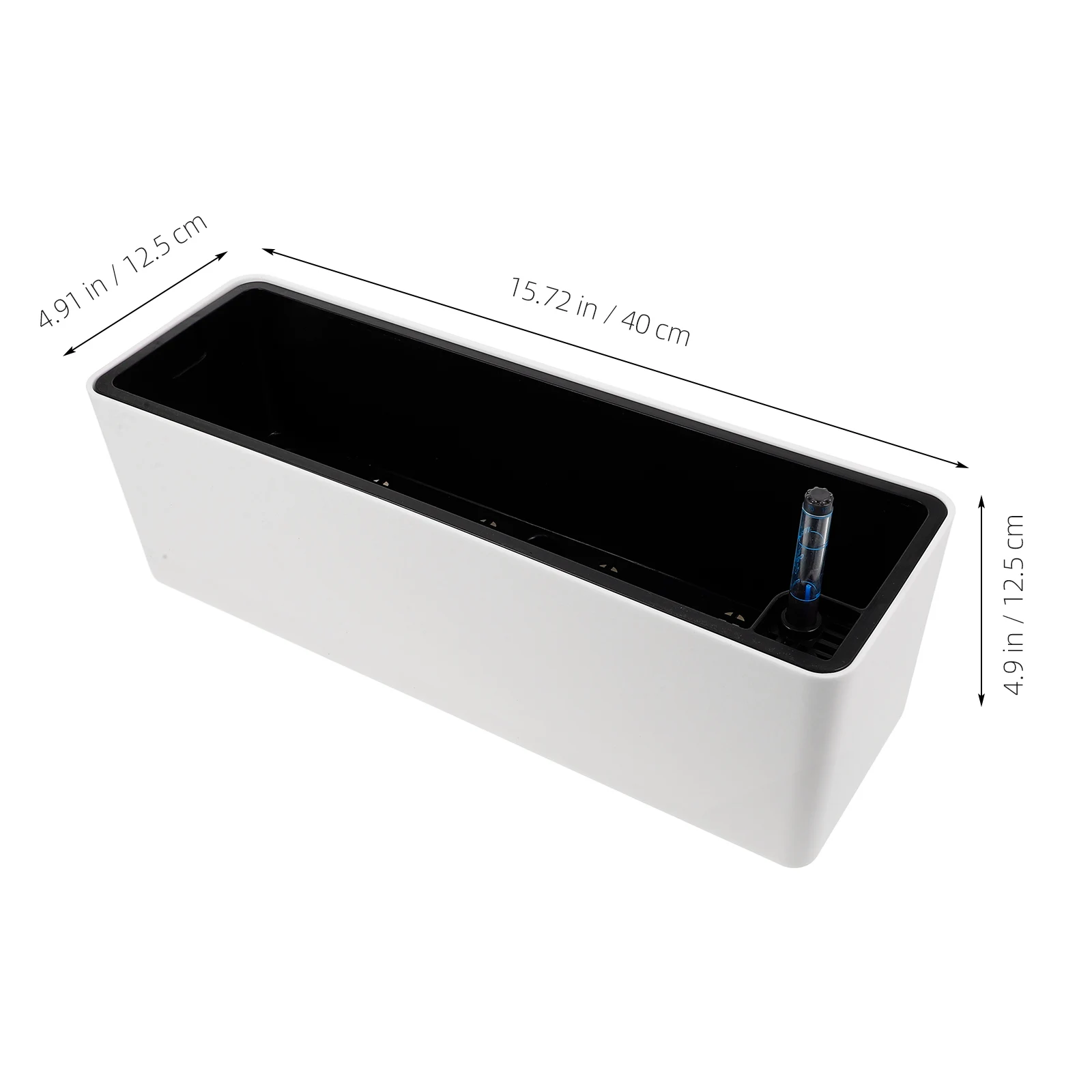 

1 set 1 Set Self Watering Flowerpot Automatic Watering Planter With Water Level Indicator Durable Thick Vegetable Planting Pot