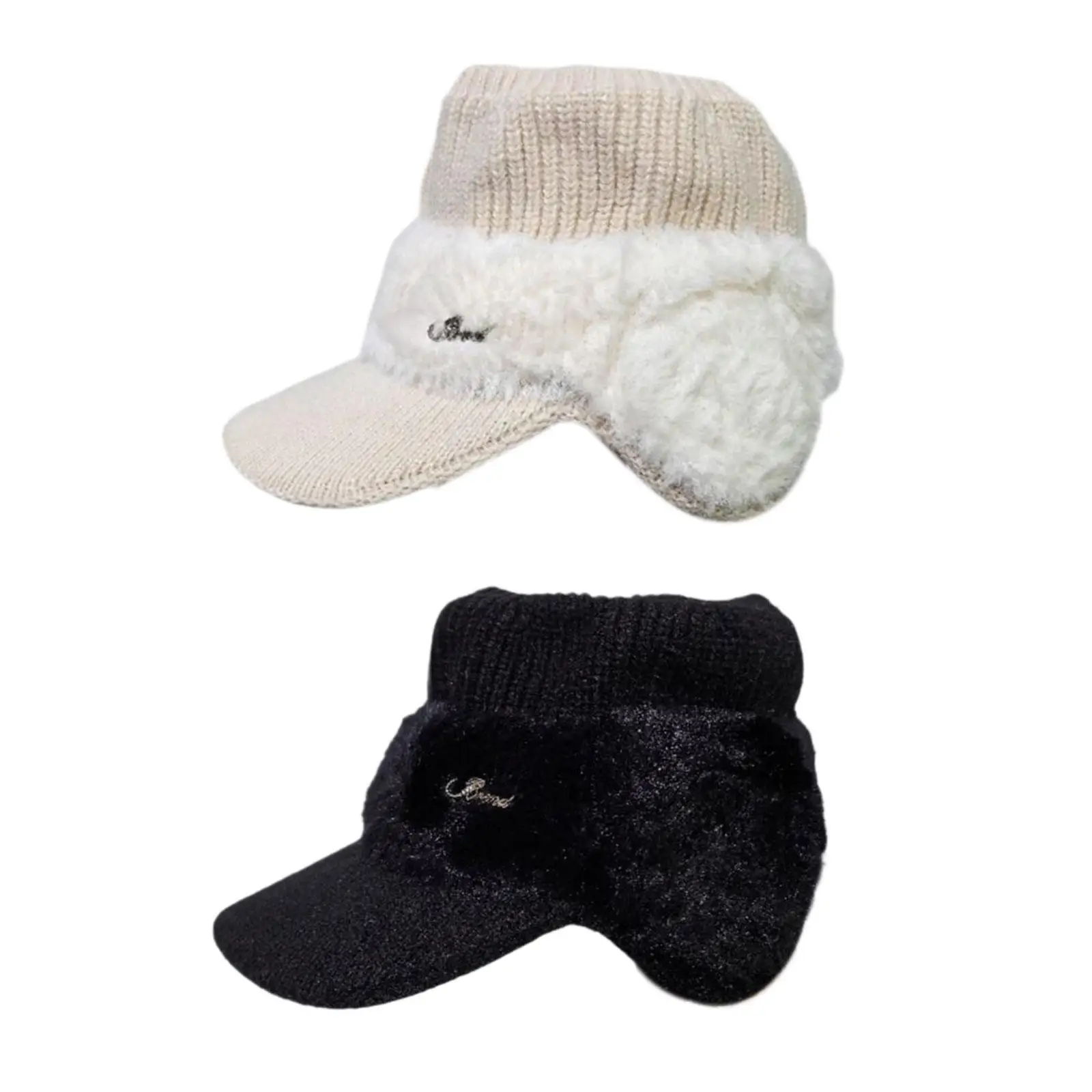 قبعة نسائية شتوية على شكل ذيل حصان قبعة ذيل حصان للسيدات للمشي وركوب الدراجات والتخييم #2