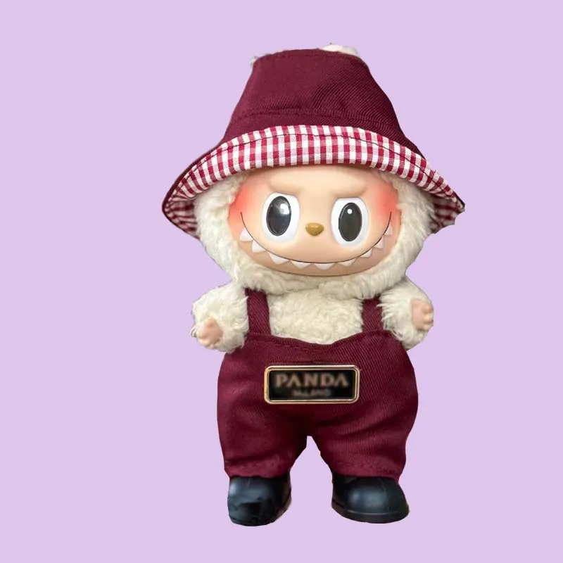 17cm 라부부 인형 의류 세트에 적합, 라부부 의류 교체용 어부 모던 세트에 적합