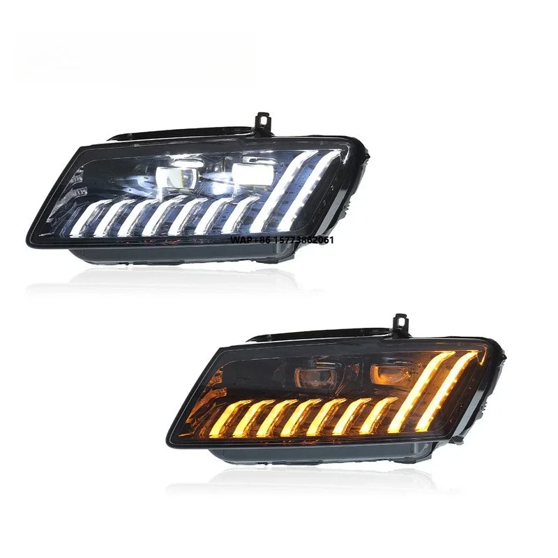 

1 Unit for 08-18 Q5 Headlight Assembly Modification, LED Flow Turn Signal, Daytime Running Light, Led Headlights