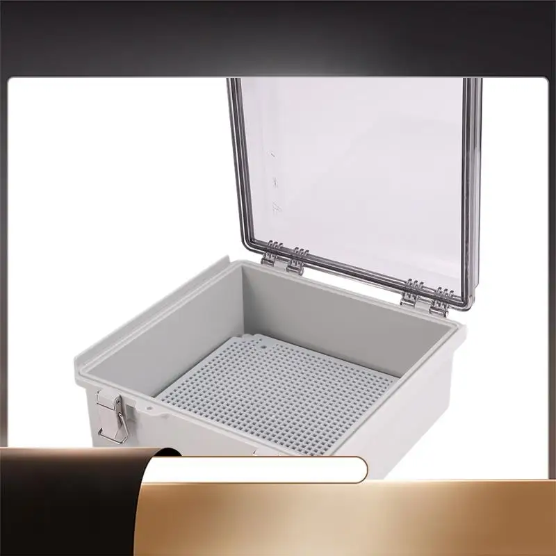 

Clear Electrical Enclosure Box Outdoor Plastic Junction Box Weatherproof Electrical Box 210*210*100Mm-X64A