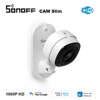 SONOFF CAM Slim WiFi Smart Security Camera 1080P Monitor Camera Two-way Audio Motion Detection Via Alexa Google Home Ewelink App