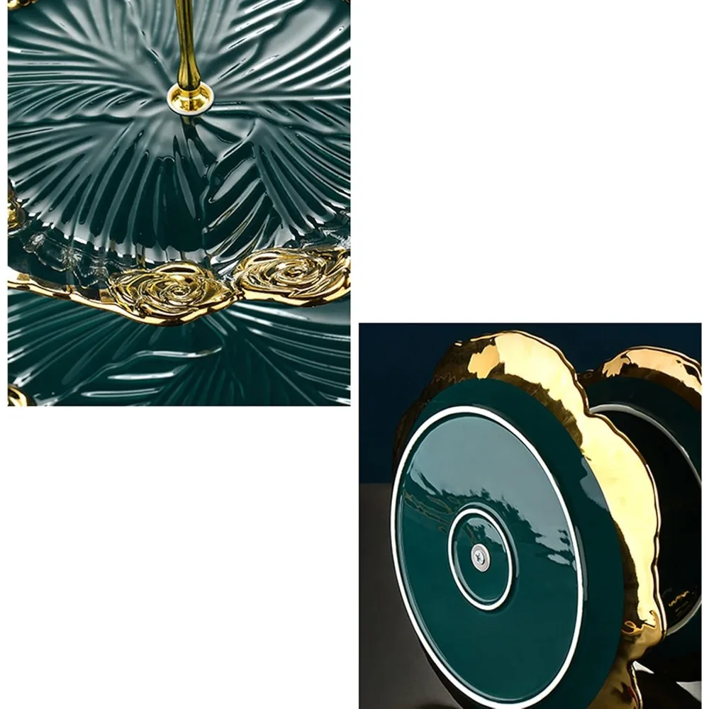 حامل كعكة أنيق على شكل برج حامل عرض كب كيك، أطباق المقبلات القابلة للإزالة، صينية تقديم تحمل باسك اللذيذة