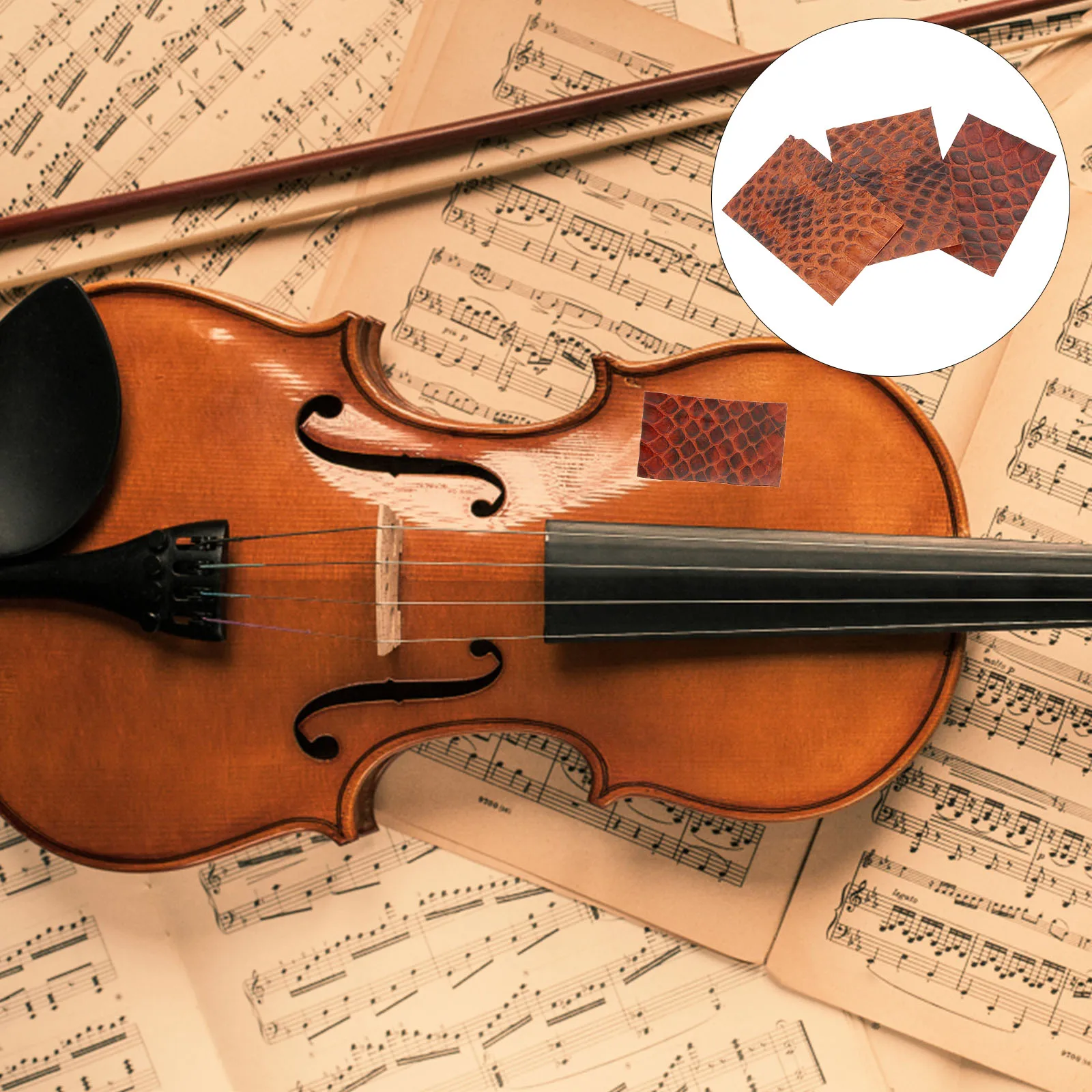 

3 Pcs Wrapping Violin Bow Accessories Bows for Musical Instruments Replace Sleeve Child