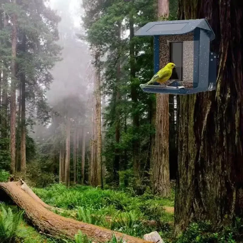 2022 New Wild Smart Bird Feeder with camera Bird Feeder house with APP control by mobile phone