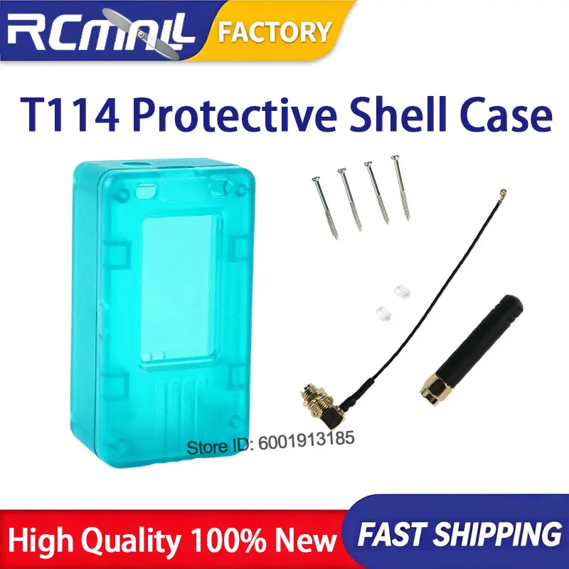 Case for Heltec Mesh Node T114 Meshtastic Tracker Board nRF52840 SX1262 LoRa Devboard Cover Shell Enclosure Protective Guard