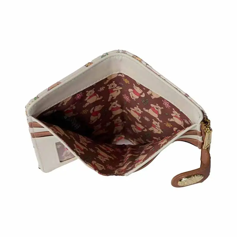 Dessin animé Disney série mignon ourson personnage d'anime porte-monnaie carte bancaire sac de rangement Portable périphérie cadeau Surprise pratique